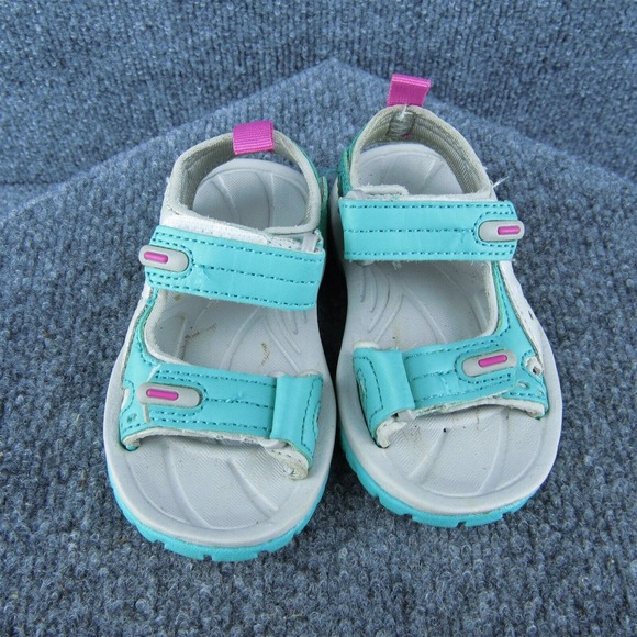 Northside Girls Sport Sandals Shoes Blue Synthetic Hook & Loop Size T 6‎ Medium - Picture 3 of 9